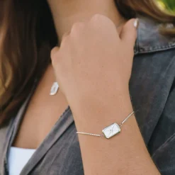 Holzkern Aquarell Armband|DAMES Armbanden|Sieraden