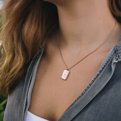 Holzkern Aquarell Ketting|DAMES Kettingen|Sieraden