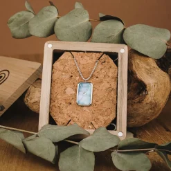 Holzkern Aquarell Ketting|DAMES Kettingen|Sieraden
