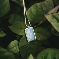 Holzkern Aquarell Ketting|DAMES Kettingen|Sieraden