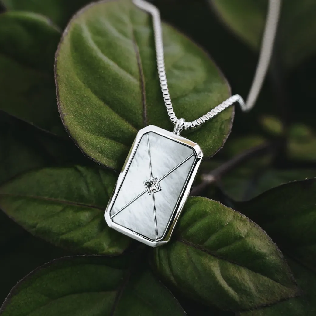 Holzkern Aquarell Ketting|DAMES Kettingen|Sieraden