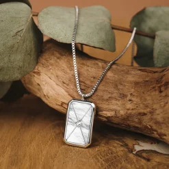 Holzkern Aquarell Ketting|DAMES Kettingen|Sieraden