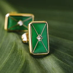 Holzkern Aquarell Oorbellen|DAMES Oorbellen|Sieraden