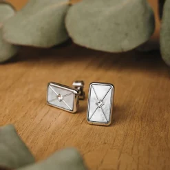 Holzkern Aquarell Oorbellen|DAMES Oorbellen|Sieraden