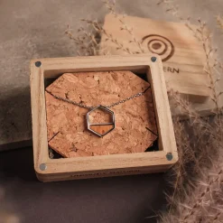 Holzkern Assemblage Ketting|DAMES Kettingen|Sieraden