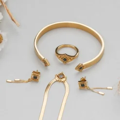 Holzkern Awakening Oorbellen|DAMES Sieraden
