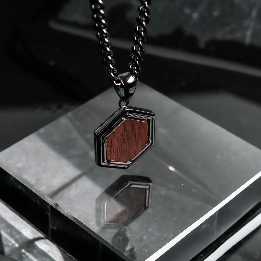 Holzkern Axis Ketting|Heren Kettingen|Sieraden