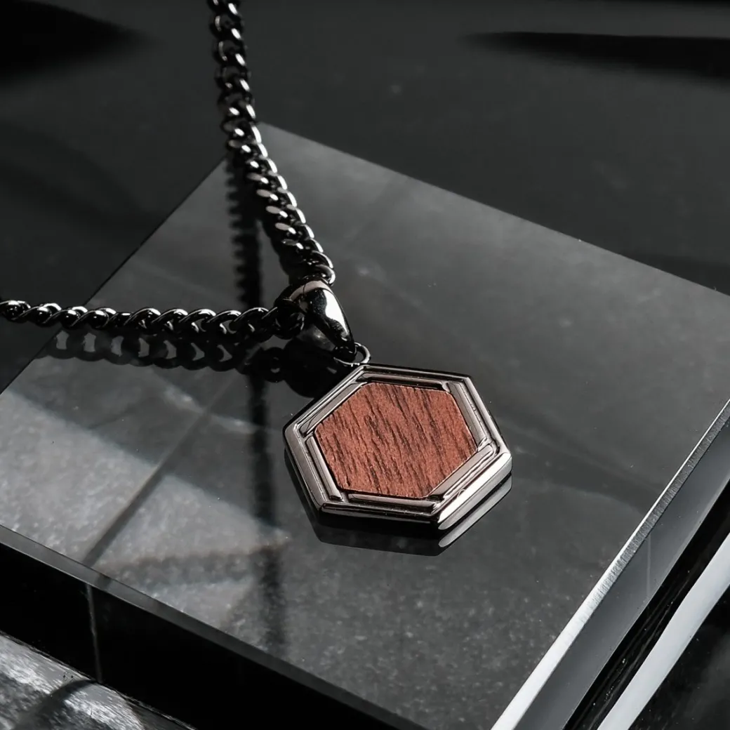 Holzkern Axis Ketting|Heren Kettingen|Sieraden