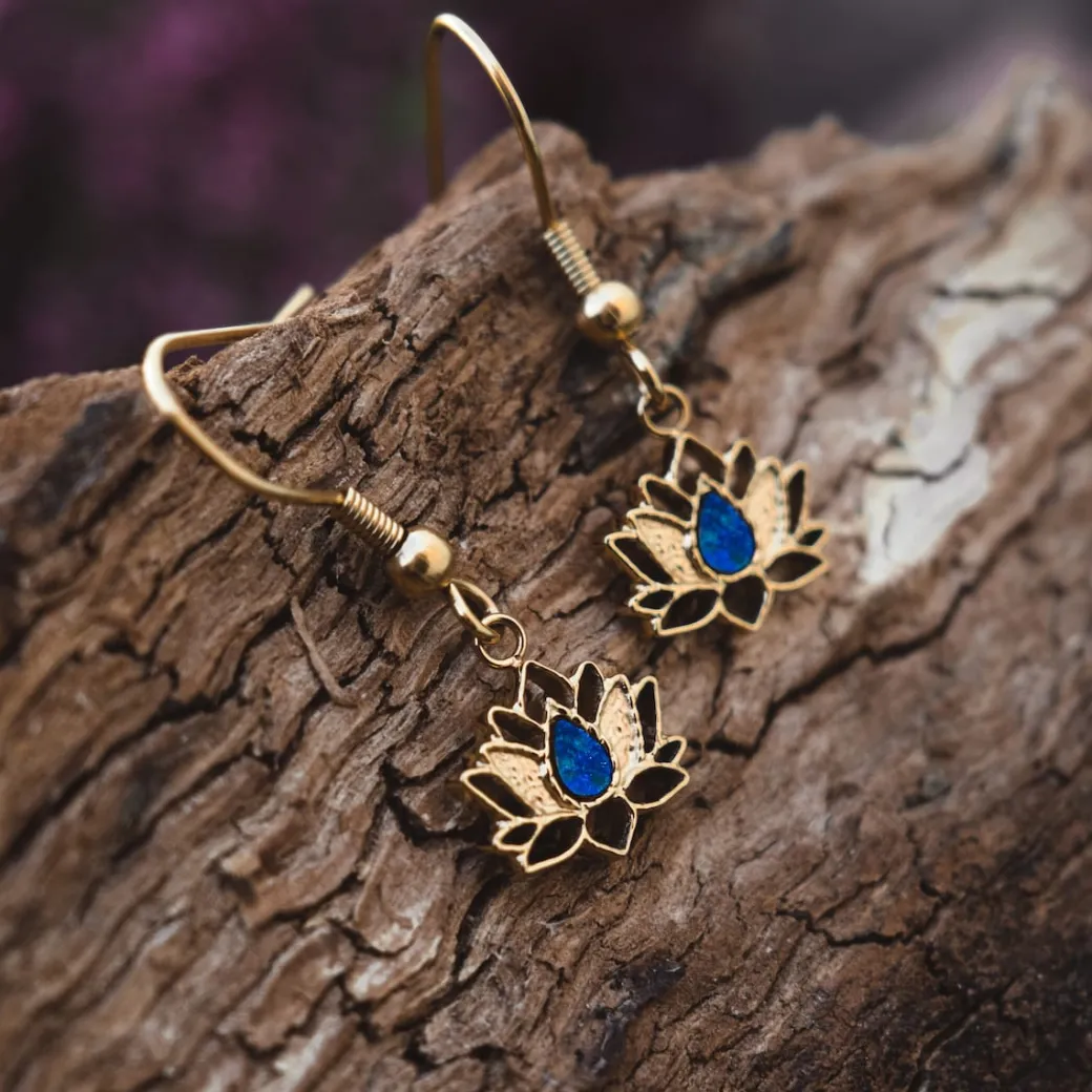 Holzkern Balance Oorbellen|DAMES Oorbellen|Sieraden