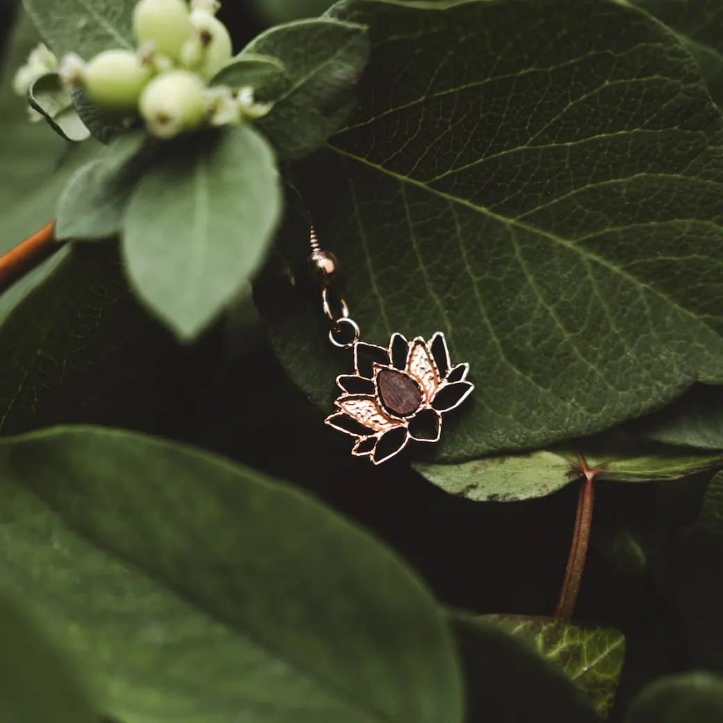 Holzkern Balance Oorbellen|DAMES Oorbellen|Sieraden