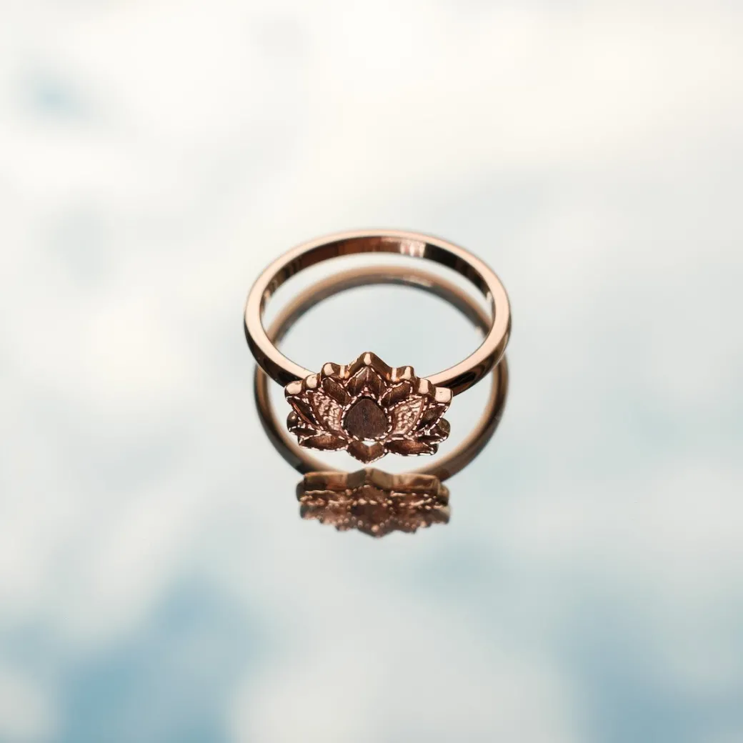 Holzkern Balance Ring|DAMES Ringen|Sieraden