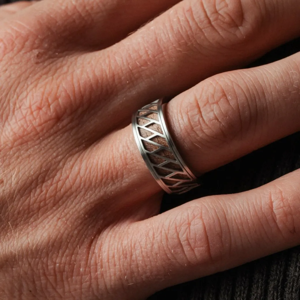 Holzkern Bariton Ring|Heren Ringen|Sieraden