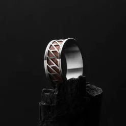 Holzkern Bariton Ring|Heren Ringen|Sieraden