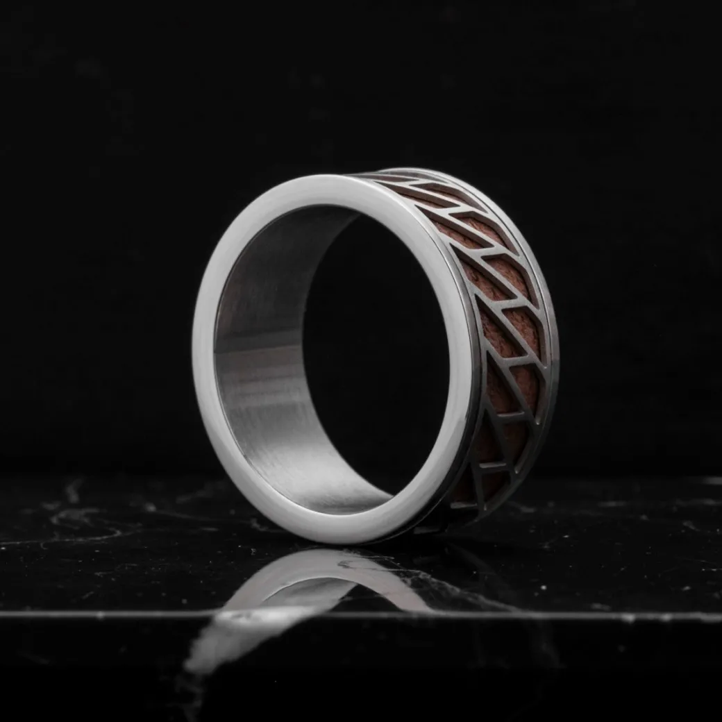Holzkern Bariton Ring|Heren Ringen|Sieraden