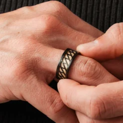 Holzkern Bariton Ring|Heren Ringen|Sieraden