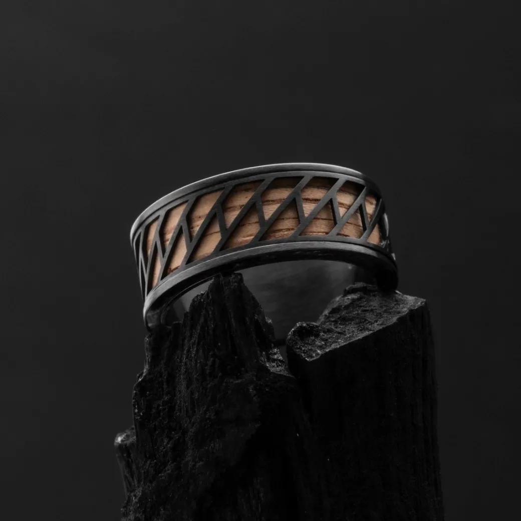 Holzkern Bariton Ring|Heren Ringen|Sieraden