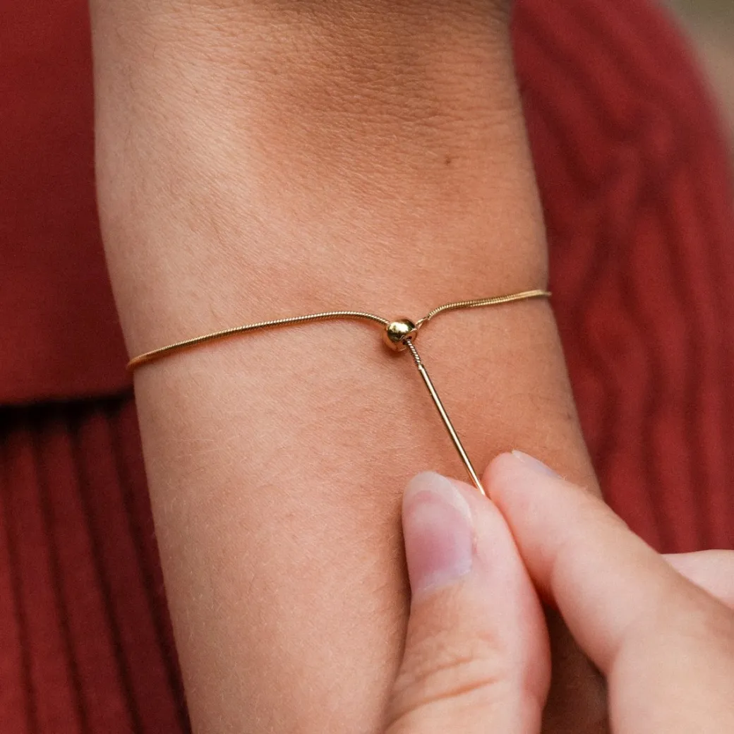 Holzkern Bedelarmband|DAMES Charms|Armbanden