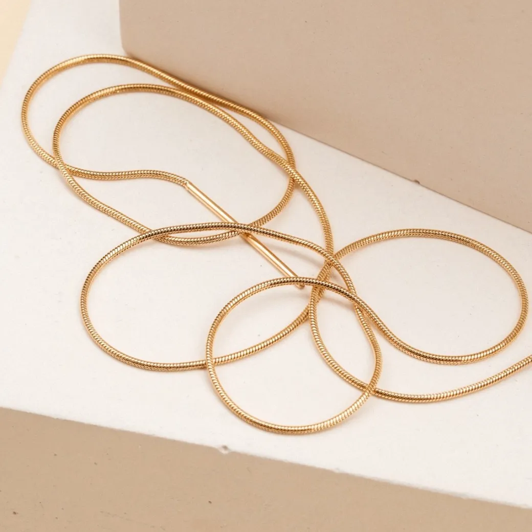 Holzkern Bedelketting|DAMES Kettingen|Sieraden