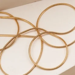 Holzkern Bedelketting|DAMES Kettingen|Sieraden