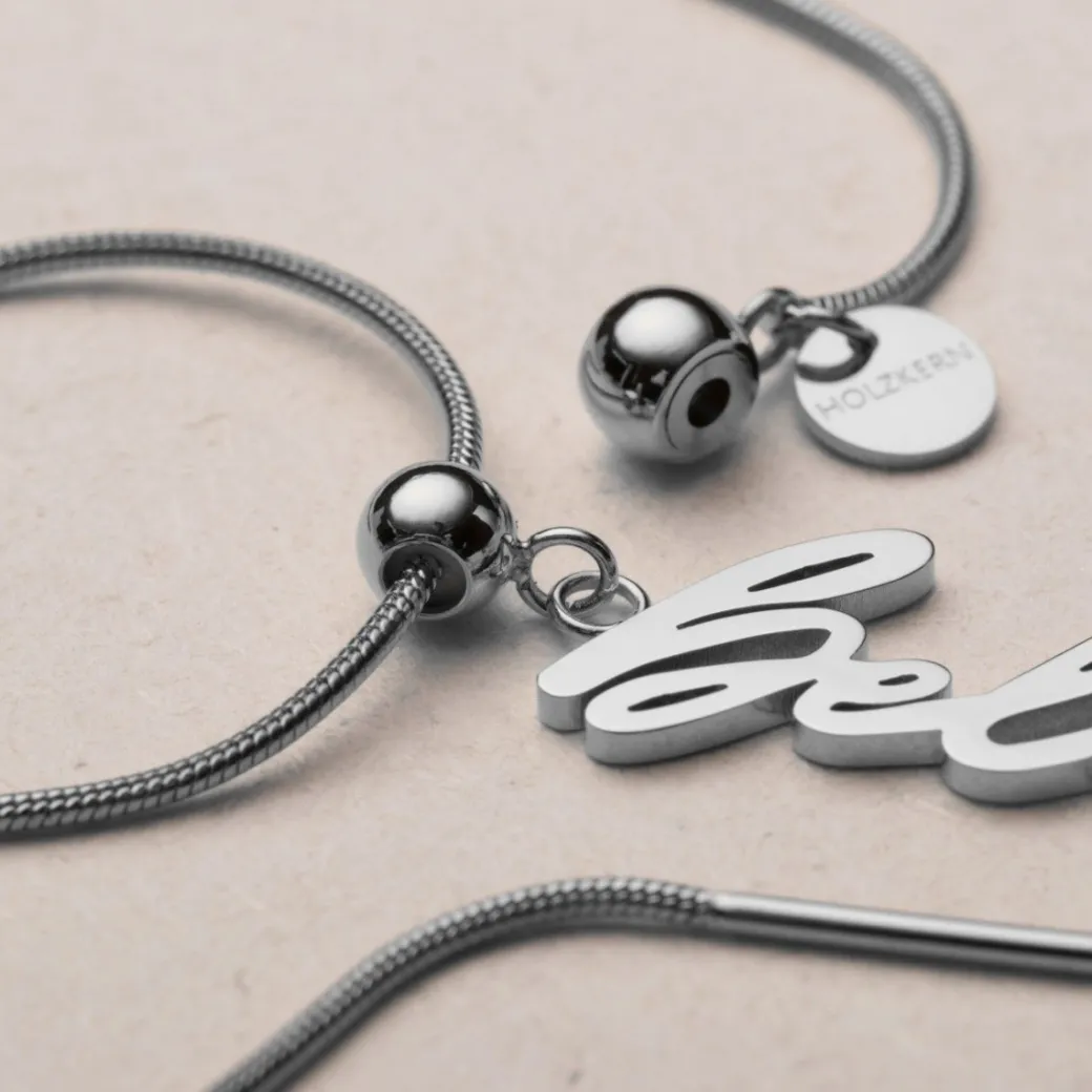 Holzkern Believe-Charm|DAMES Charms|Sieraden