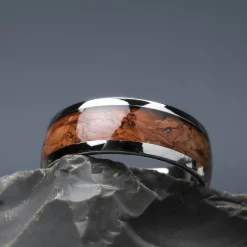 Holzkern Binary Ring|Heren Ringen|Sieraden