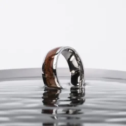 Holzkern Binary Ring|Heren Ringen|Sieraden
