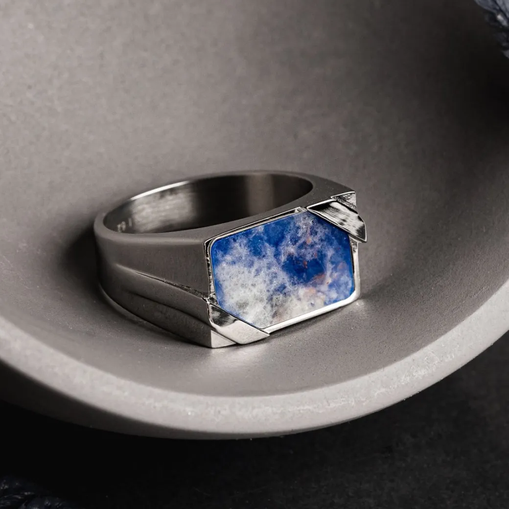 Holzkern Binomial Ring|Heren Ringen|Sieraden