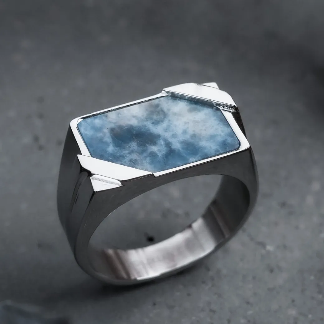 Holzkern Binomial Ring|Heren Ringen|Sieraden