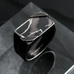 Holzkern Binomial Ring|Heren Ringen|Sieraden