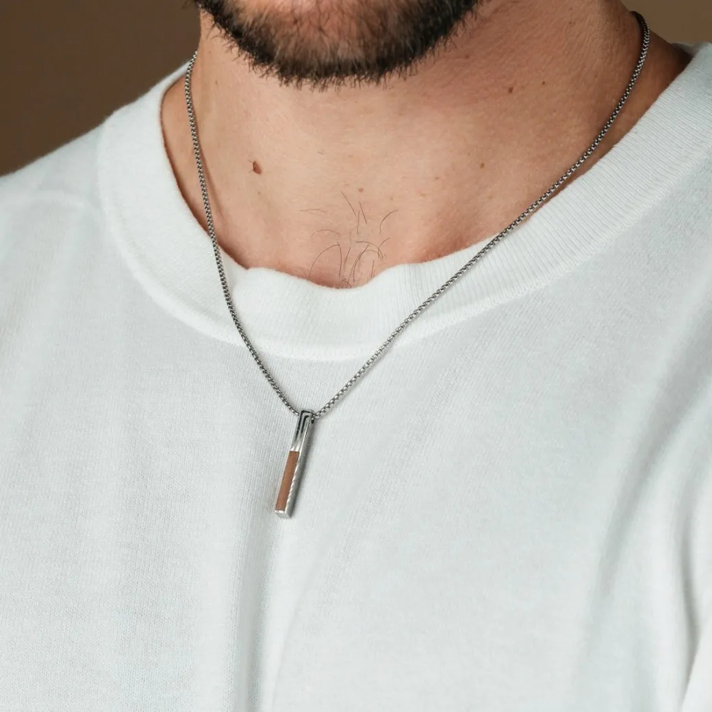 Holzkern CAMPANIA KETTING|Heren Kettingen|Sieraden