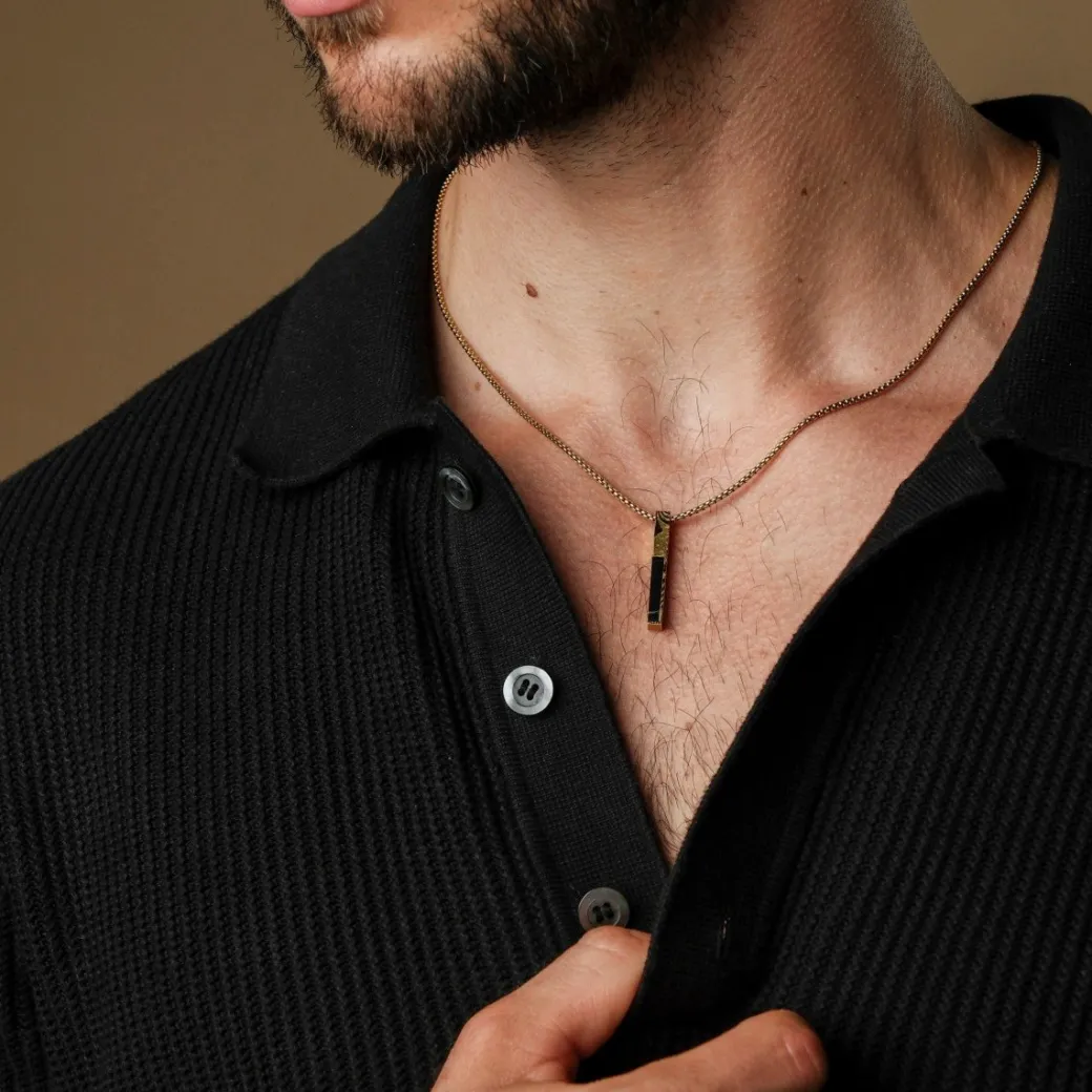 Holzkern CAMPANIA KETTING|Heren Kettingen|Sieraden