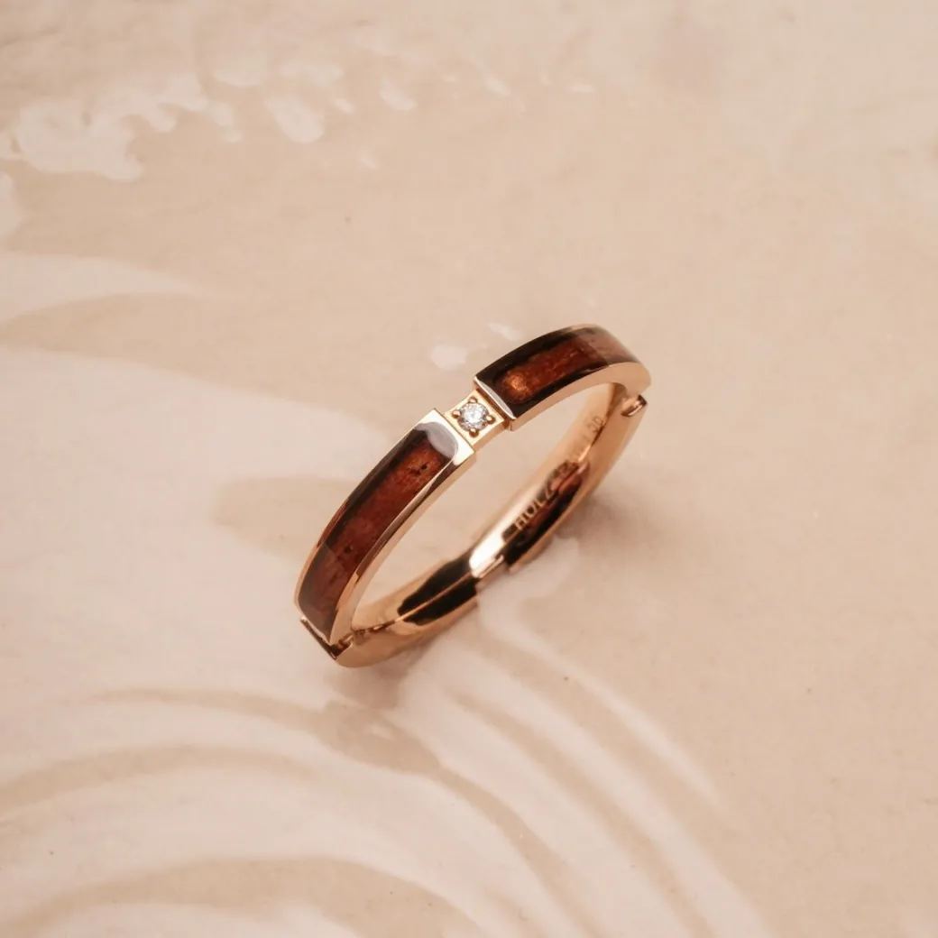 Holzkern CAMPANIA RING|DAMES Ringen|Sieraden