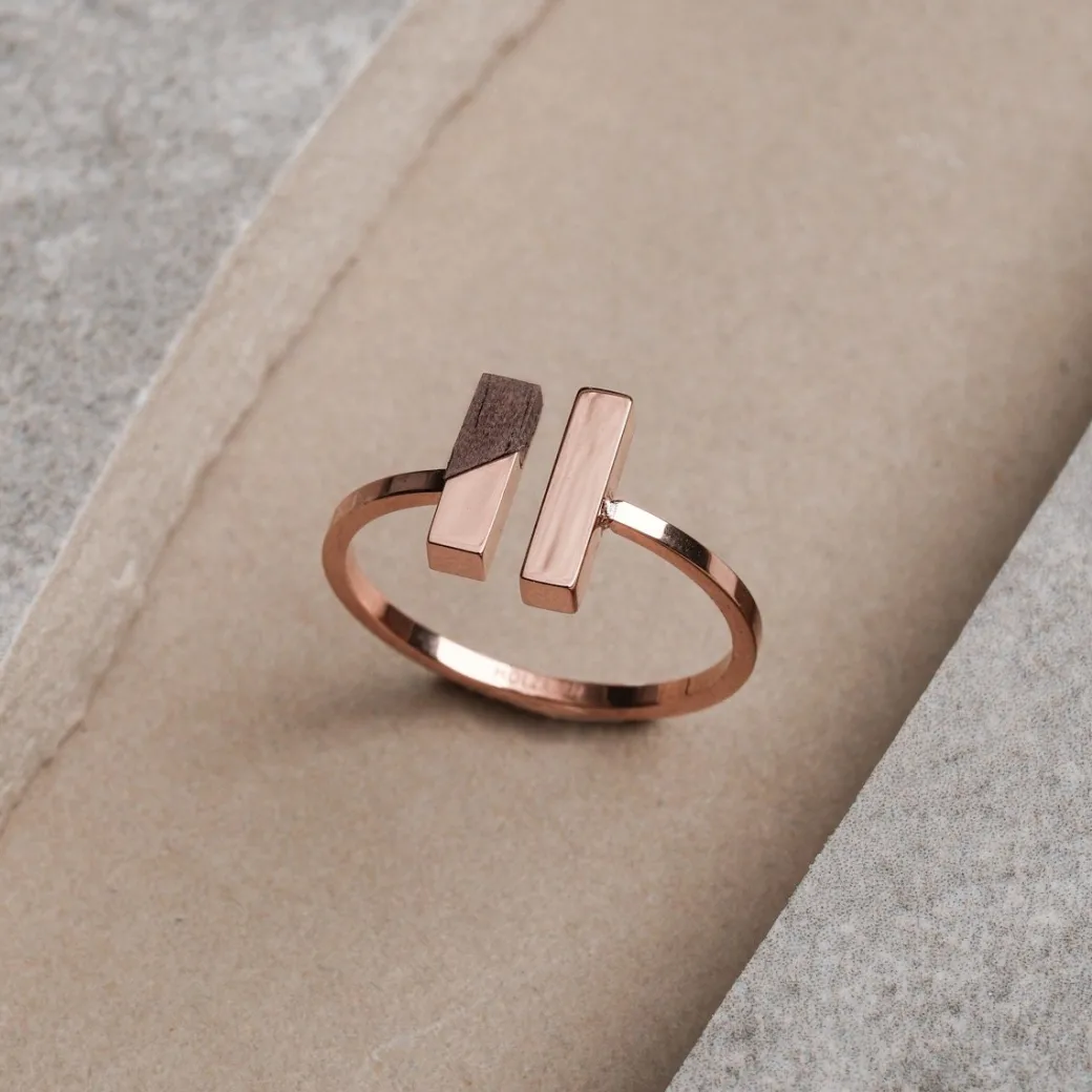 Holzkern CAMPANIA RING|DAMES Ringen|Sieraden