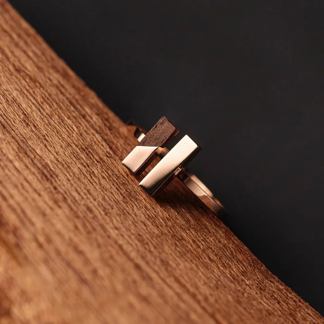 Holzkern CAMPANIA RING|DAMES Ringen|Sieraden