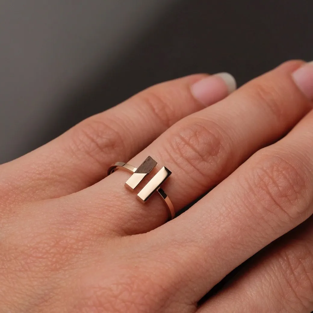Holzkern CAMPANIA RING|DAMES Ringen|Sieraden
