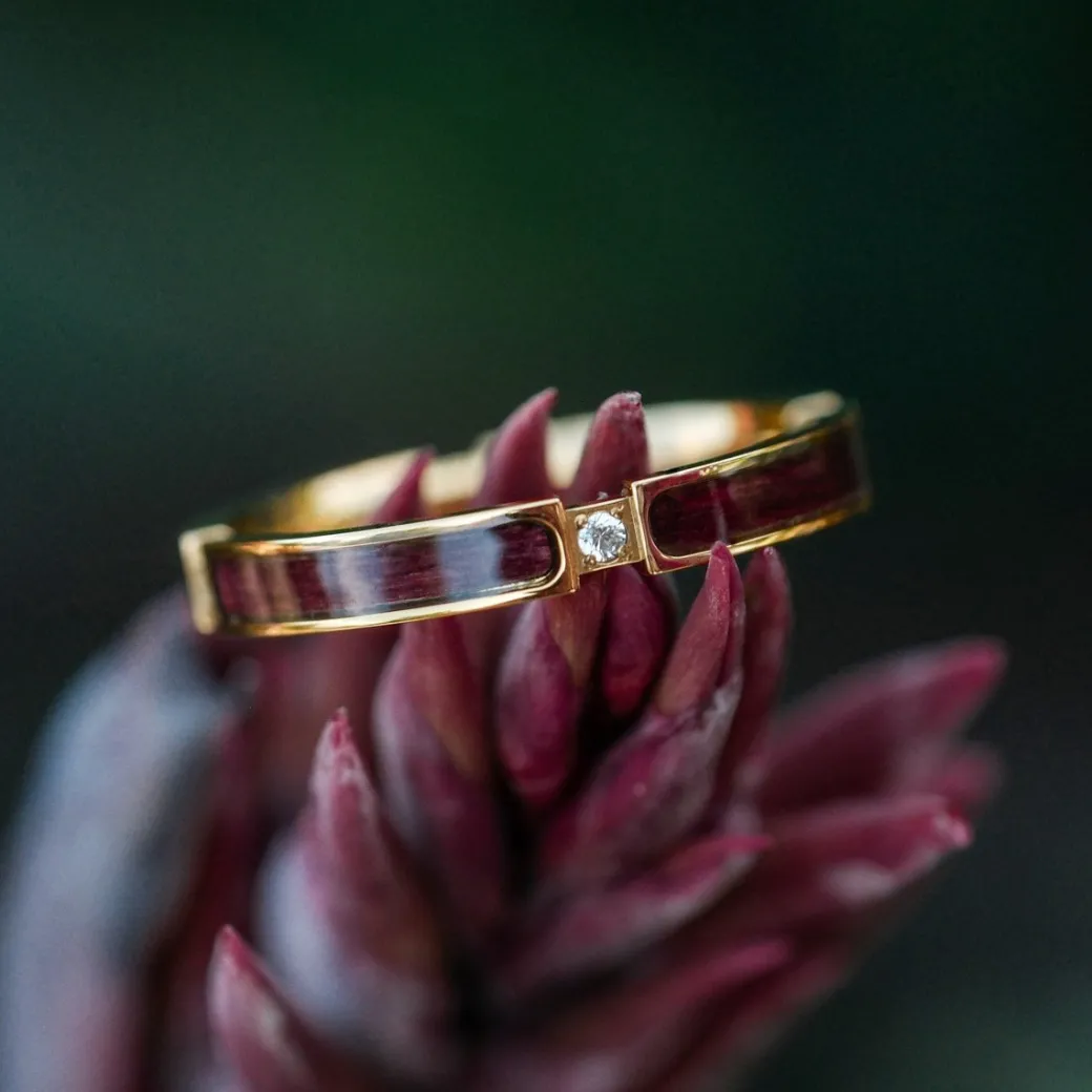 Holzkern CAMPANIA RING|DAMES Ringen|Sieraden
