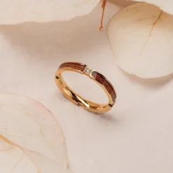 Holzkern CAMPANIA RING|DAMES Ringen|Sieraden