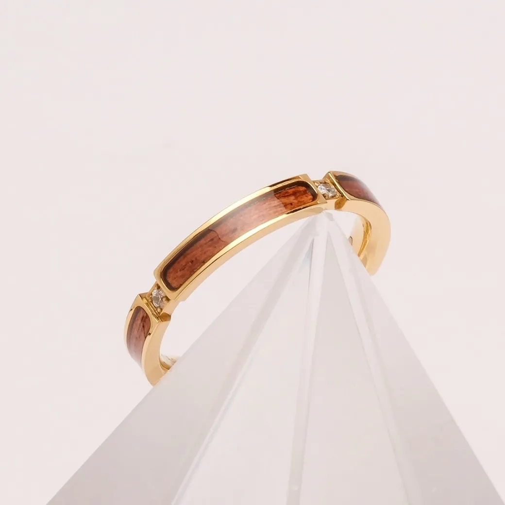 Holzkern CAMPANIA RING|DAMES Ringen|Sieraden