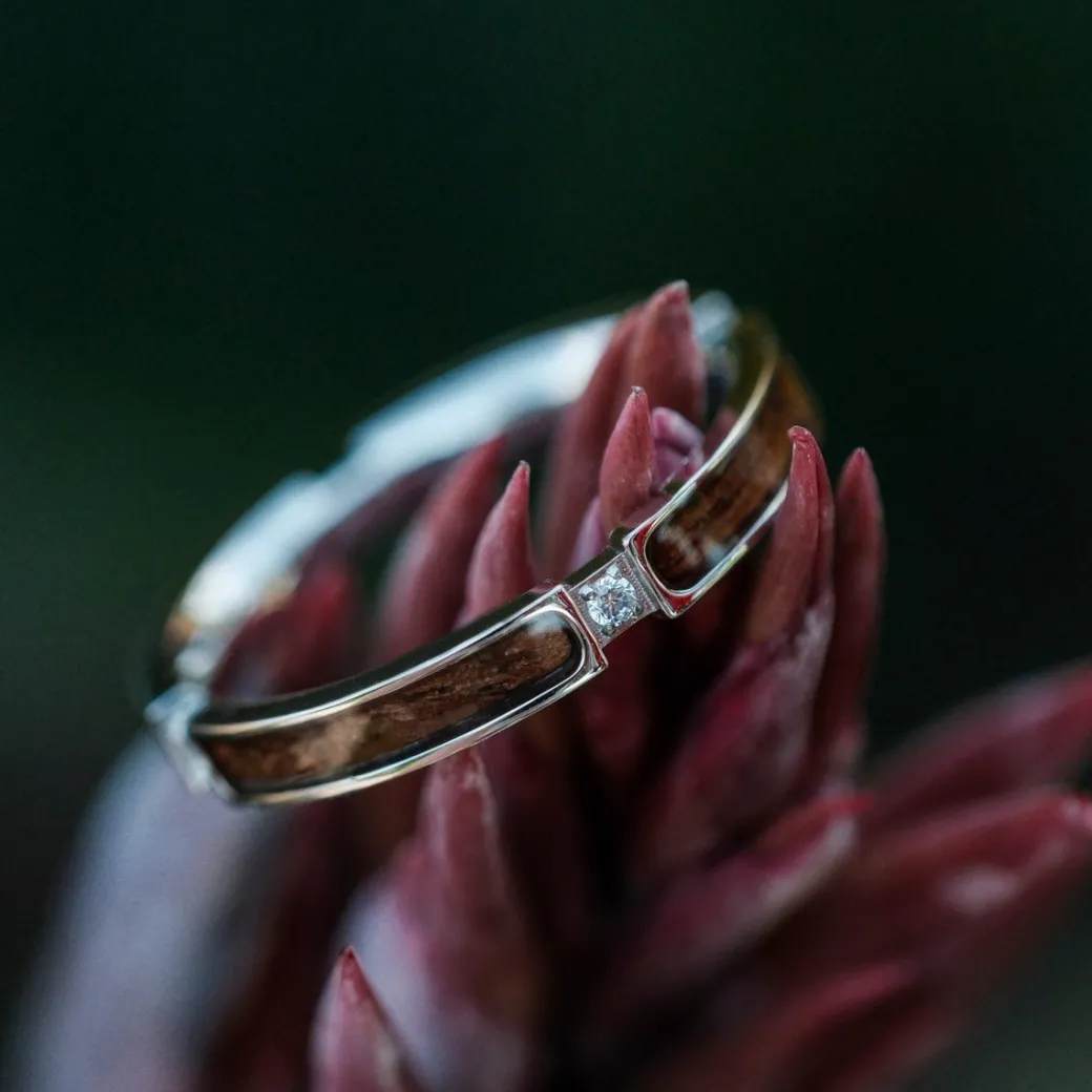 Holzkern CAMPANIA RING II|DAMES Ringen|Sieraden