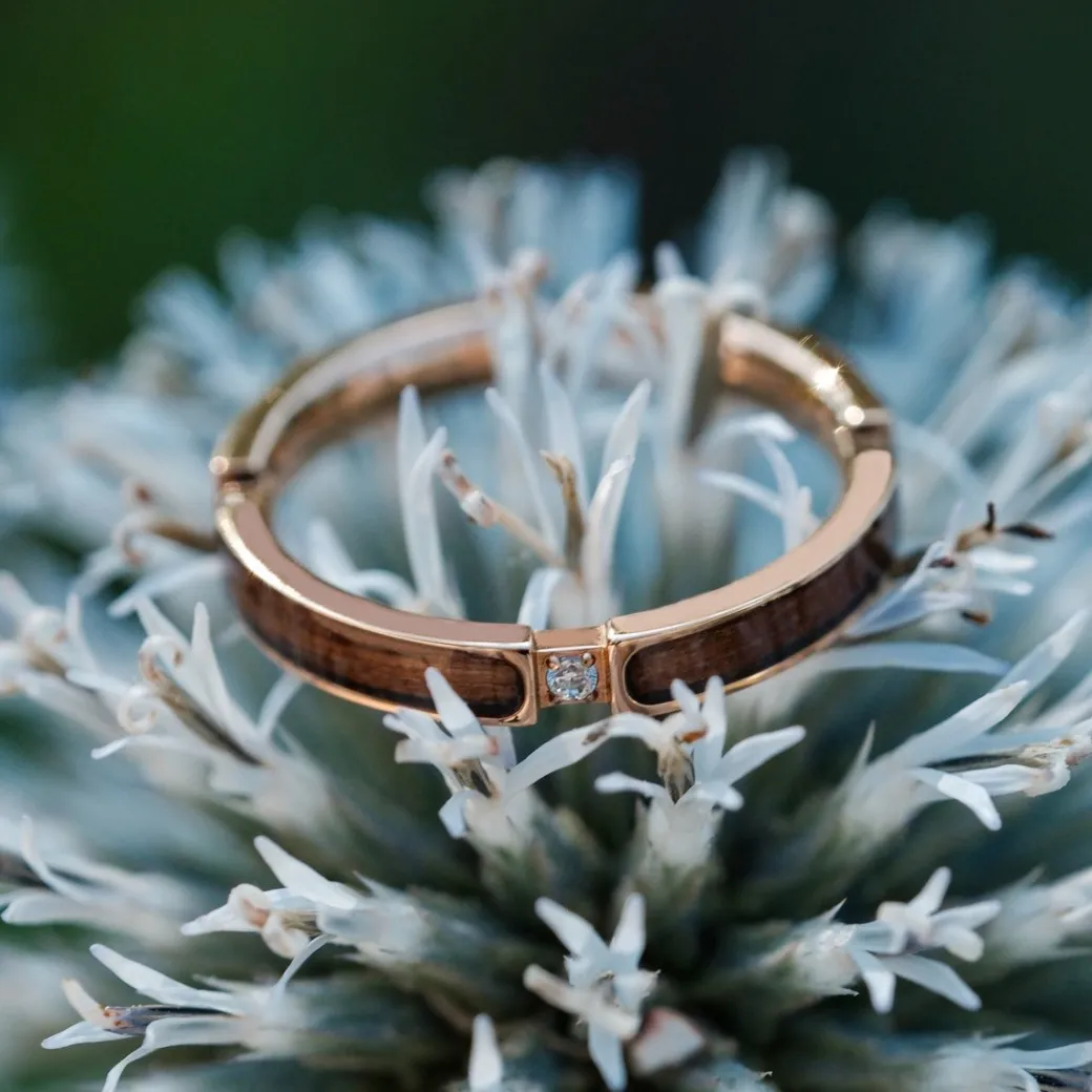 Holzkern CAMPANIA RING II|DAMES Ringen|Sieraden