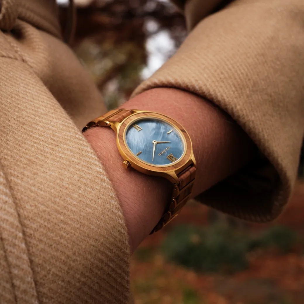 Holzkern Capri|DAMES Horloges