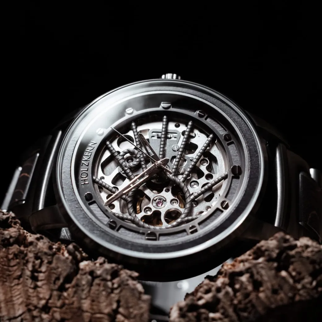 Holzkern Carbon|Heren Horloges
