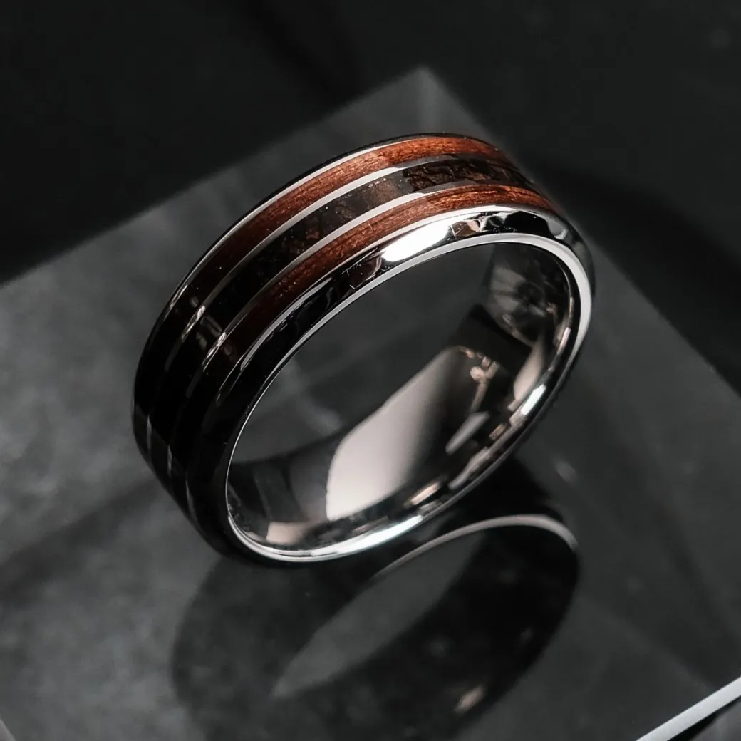 Holzkern Cartesian Ring|Heren Ringen|Sieraden