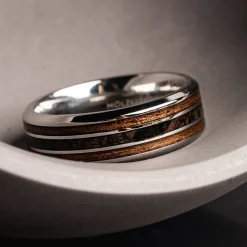 Holzkern Cartesian Ring|Heren Ringen|Sieraden