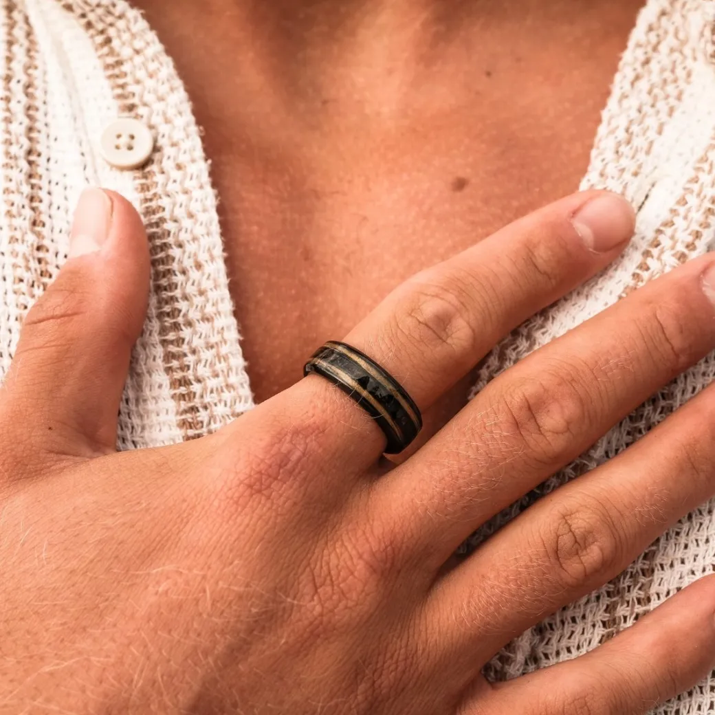 Holzkern Cartesian Ring|Heren Ringen|Sieraden