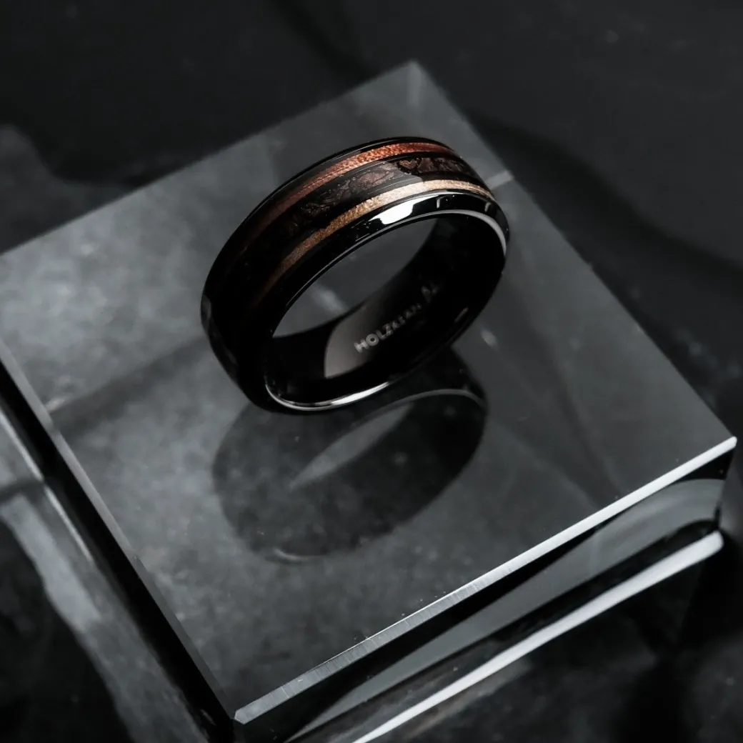 Holzkern Cartesian Ring|Heren Ringen|Sieraden