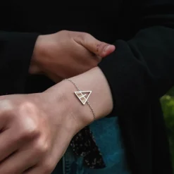 Holzkern Chiaroscuro Armband|DAMES Armbanden|Sieraden