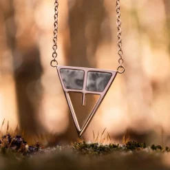 Holzkern Chiaroscuro Ketting|DAMES Kettingen|Sieraden