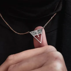 Holzkern Chiaroscuro Ketting|DAMES Kettingen|Sieraden