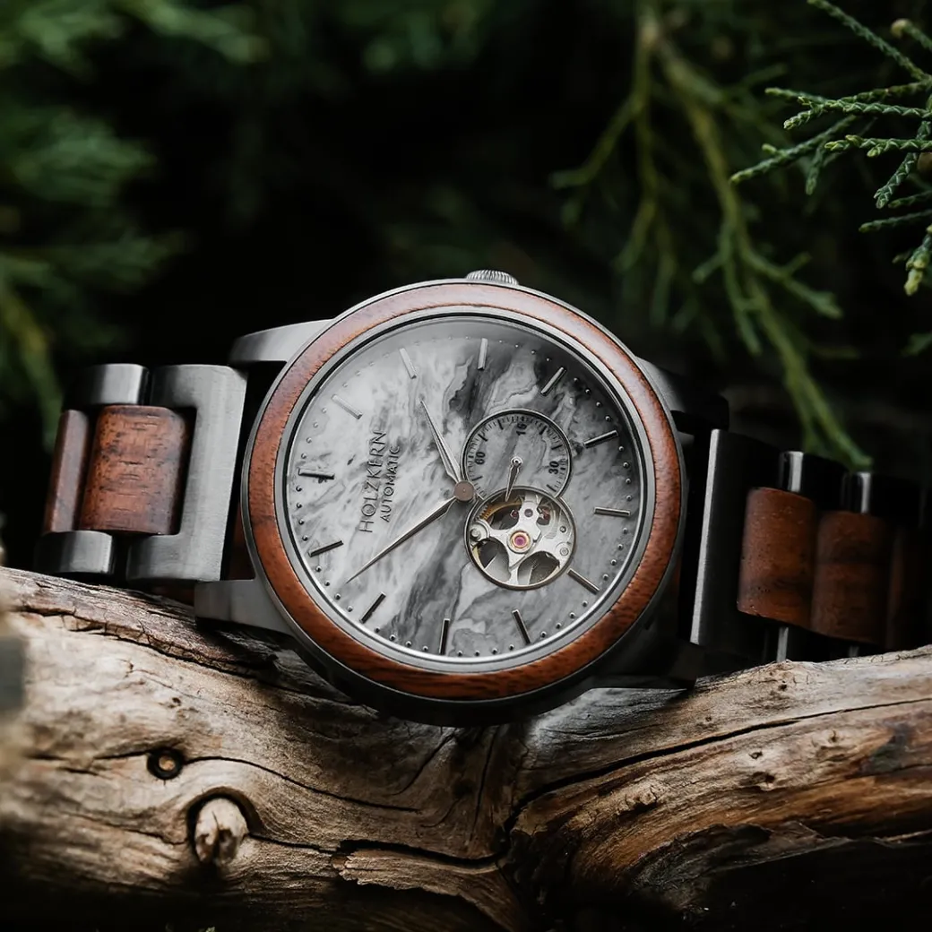 Holzkern Chicago|Heren Horloges